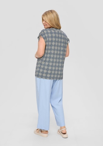 s.Oliver Red Label Plus Blouse in Blue