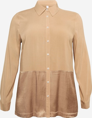 SHEEGO Bluse i beige: forside