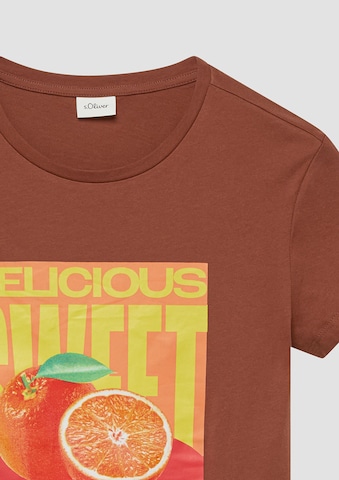 T-Shirt s.Oliver en rouge