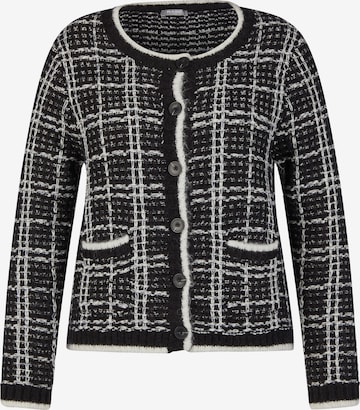 Rabe Knit Cardigan in Black: front