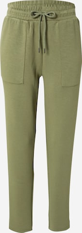 Pantalon 'Ima' MSCH COPENHAGEN en vert : devant