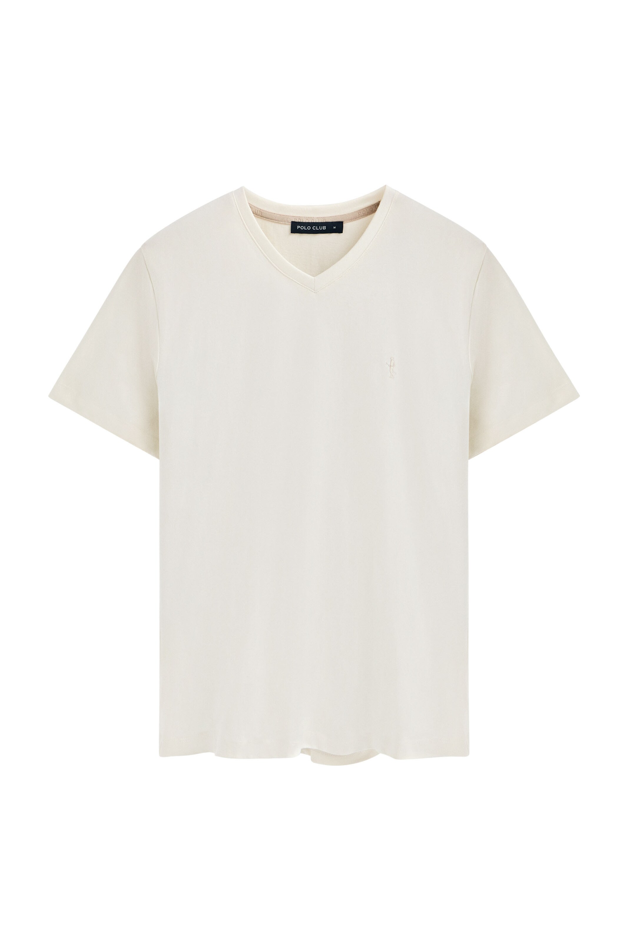 Polo Club T-Shirt in Beige: Vorderseite