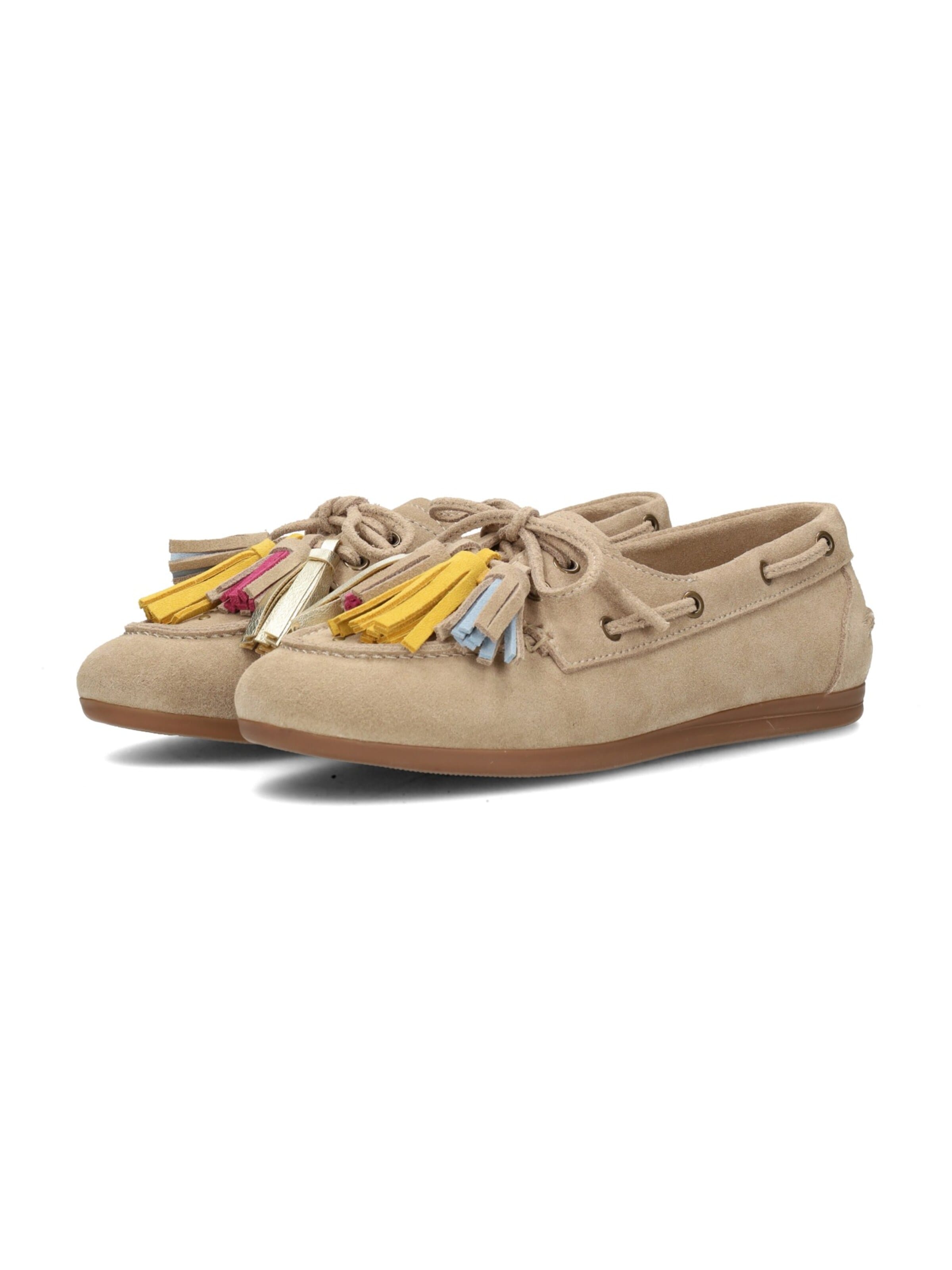 Poelman Instappers 'Poelman ANNE Damen Loafer' in Beige