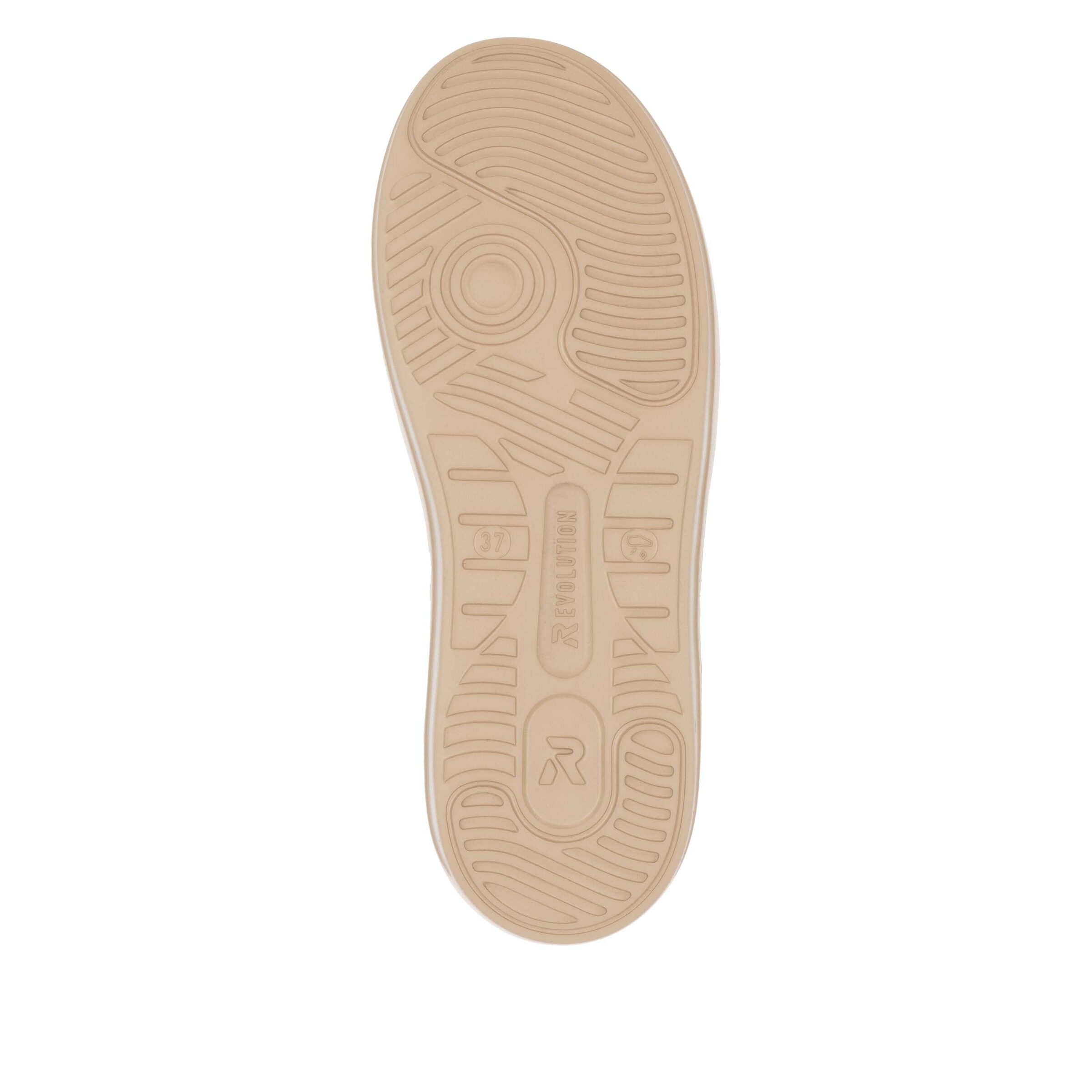 Baskets basses 'W1202' Rieker Sport en noir