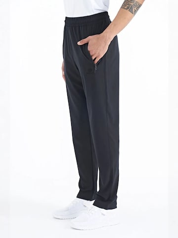 Tommy Life Regular Sportbroek in Zwart