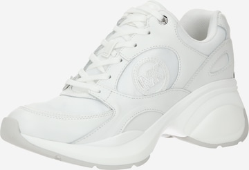 MICHAEL Michael Kors Sneakers low 'ZUMA TRAINER' i hvit: forside