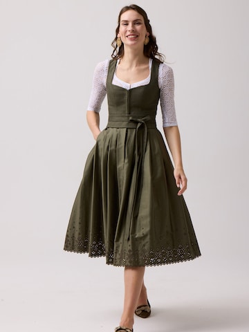 WALDORFF Dirndlbluse 'Kleo' in Weiß