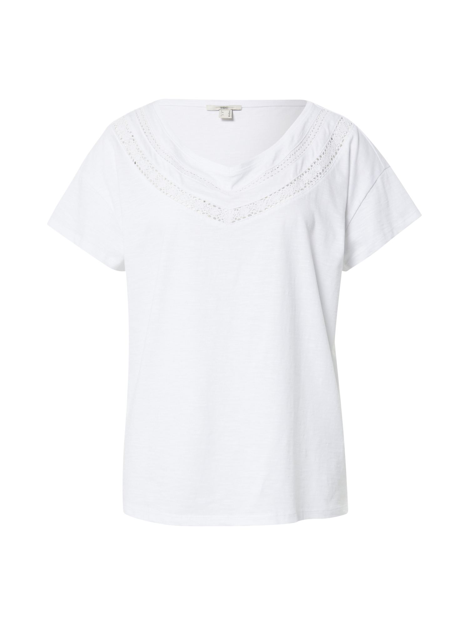 T-shirt EDC BY ESPRIT en Blanc 