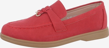 Ital-Design Slipper in Rot: Vorderseite
