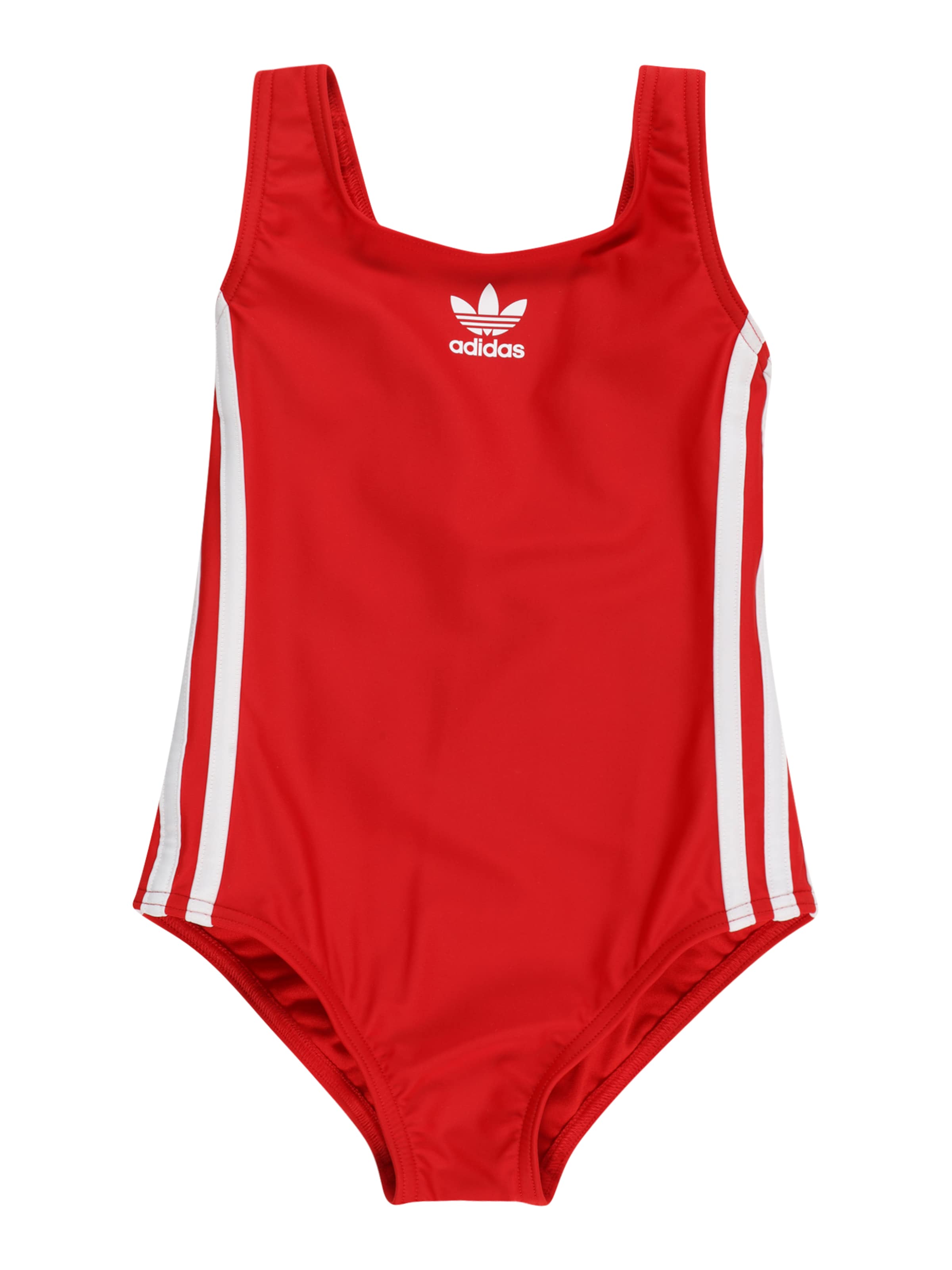 red adidas swimming costume