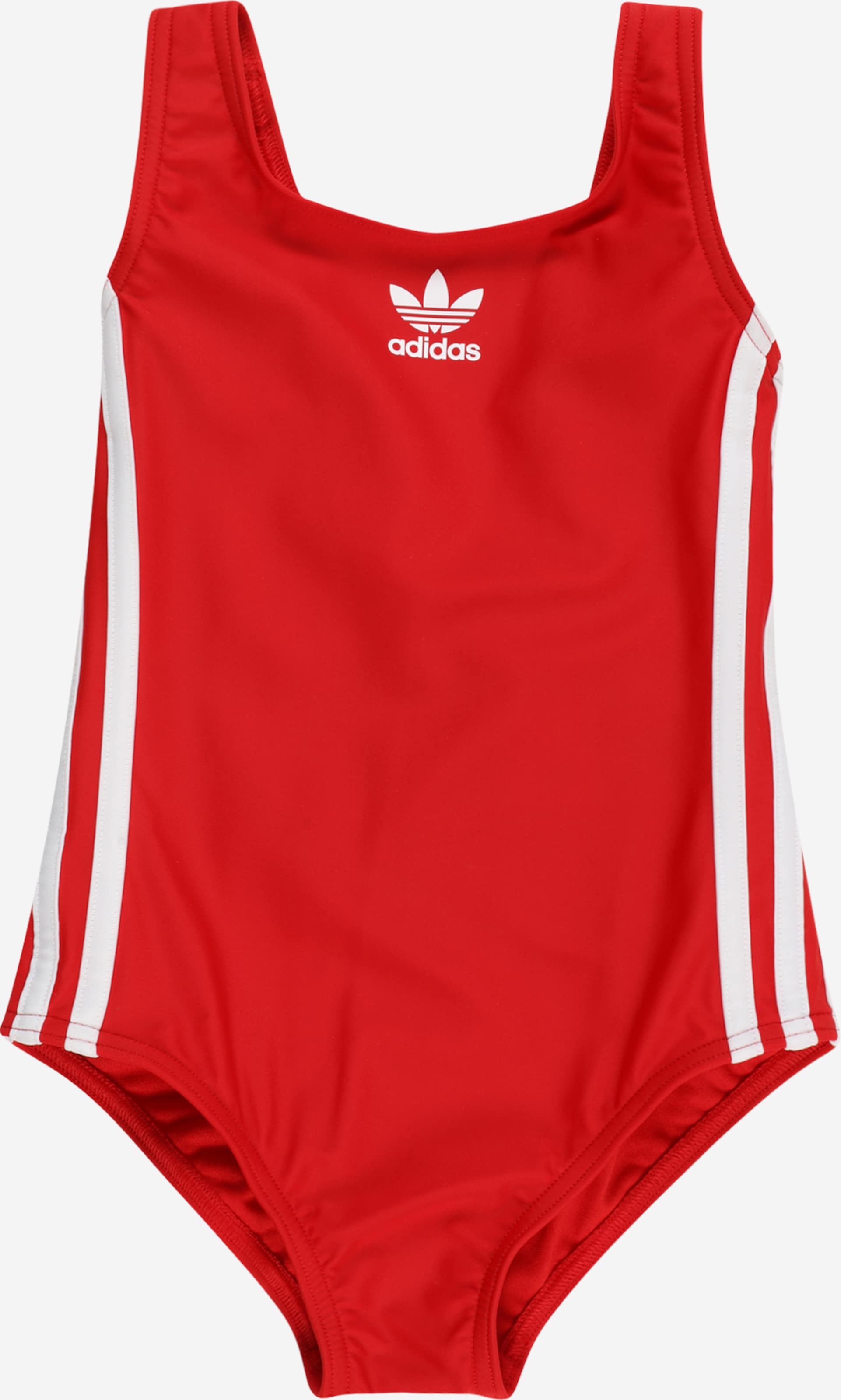 YOU ABOUT ADIDAS in ORIGINALS \'Adicolor 3-Stripes\' Badeanzug Rot |