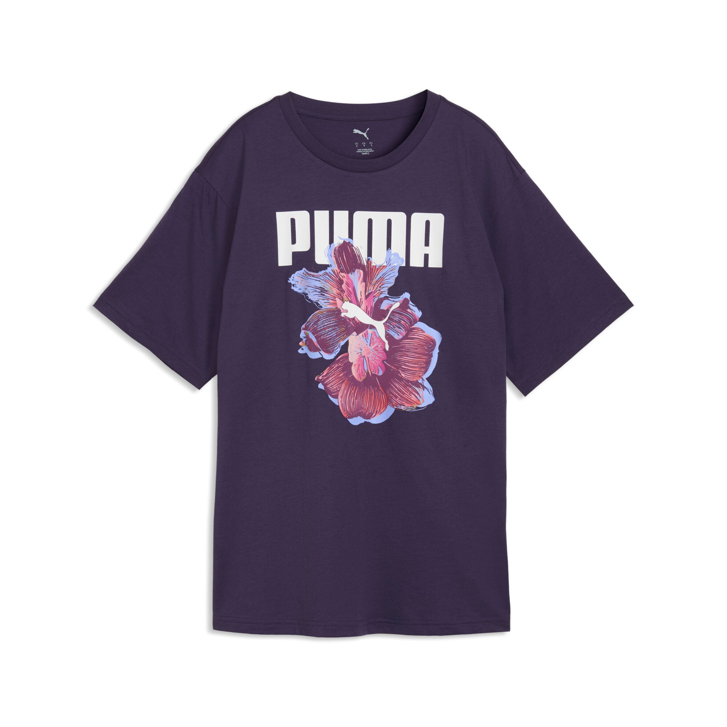 PUMA T-Shirt in Lila: Vorderseite