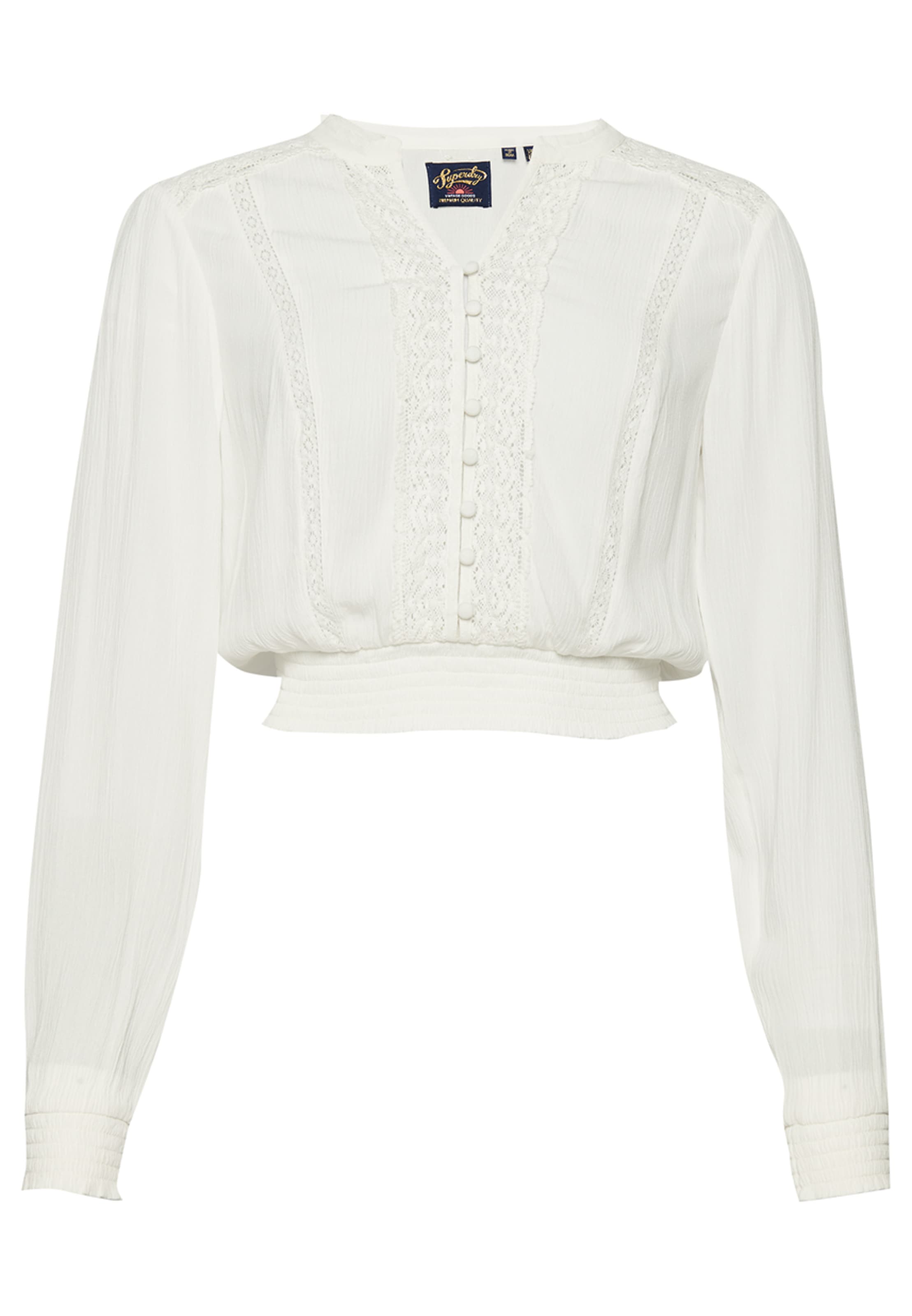 Superdry & Co Blouse in Beige: voorkant