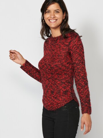 Pull-over KOROSHI en rouge