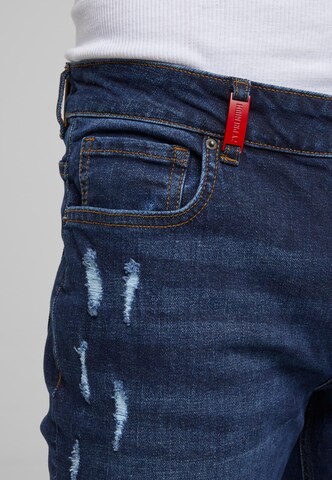 2Y Premium Regular Jeans 'Miguel' in Blauw