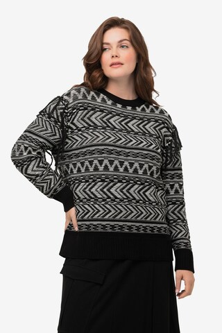 Ulla Popken Pullover in Schwarz: predná strana