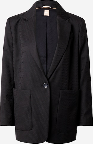 BOSS Black - Blazer 'Jakua' en negro: frente