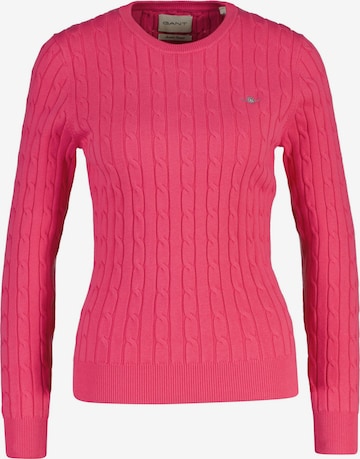 GANT - Jersey en rosa: frente
