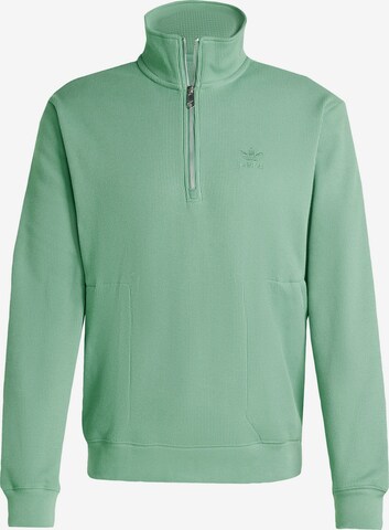 ADIDAS ORIGINALS Sweatshirt 'Essentials' in Green: front
