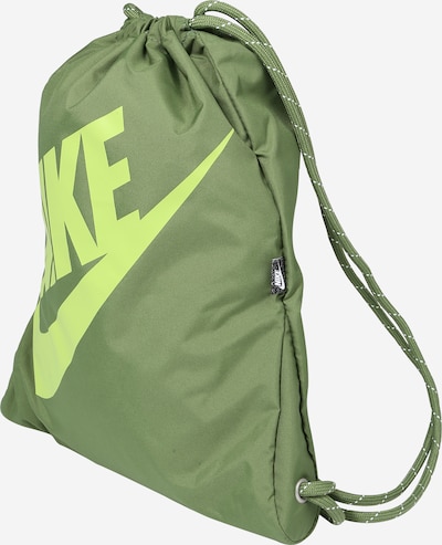 Nike Sportswear Bolsa para gimnasio en manzana / verde claro, Vista del producto