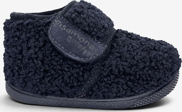 Pisamonas - Zapatillas de casa en azul: frente
