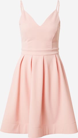 Skirt & Stiletto Sukienka koktajlowa w kolorze różowy: przód
