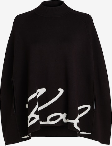 Karl Lagerfeld Sweater in Black: front