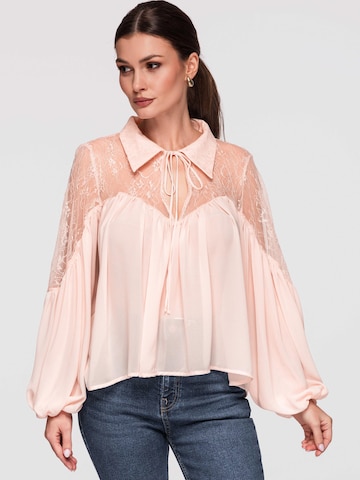 Ombre Blus i rosa: framsida