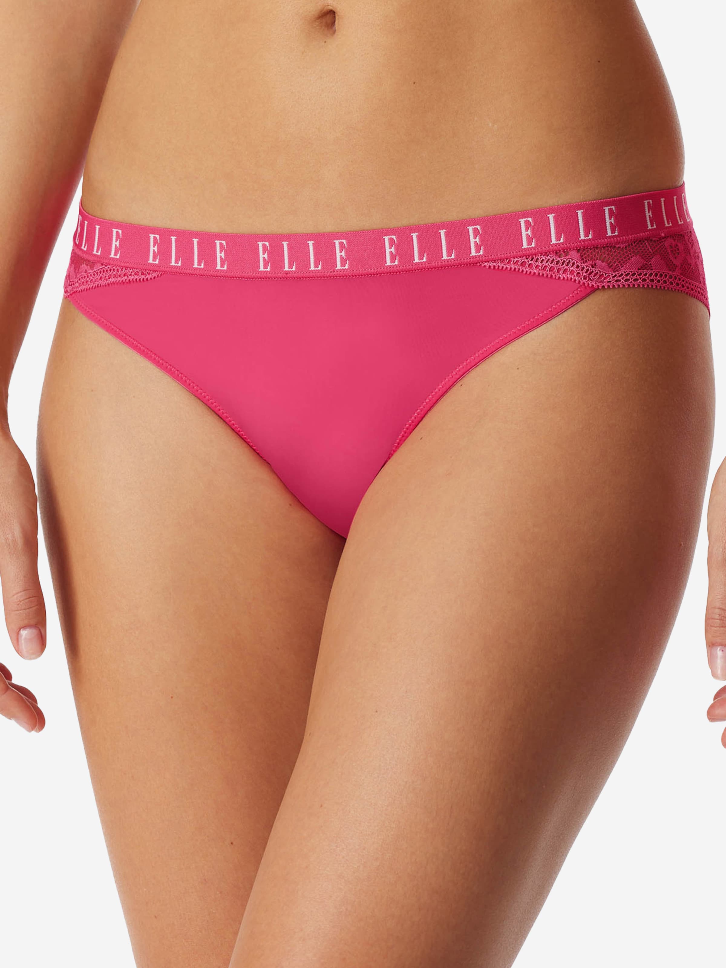 ELLE Slip ' Lace ' in Blauw: voorkant