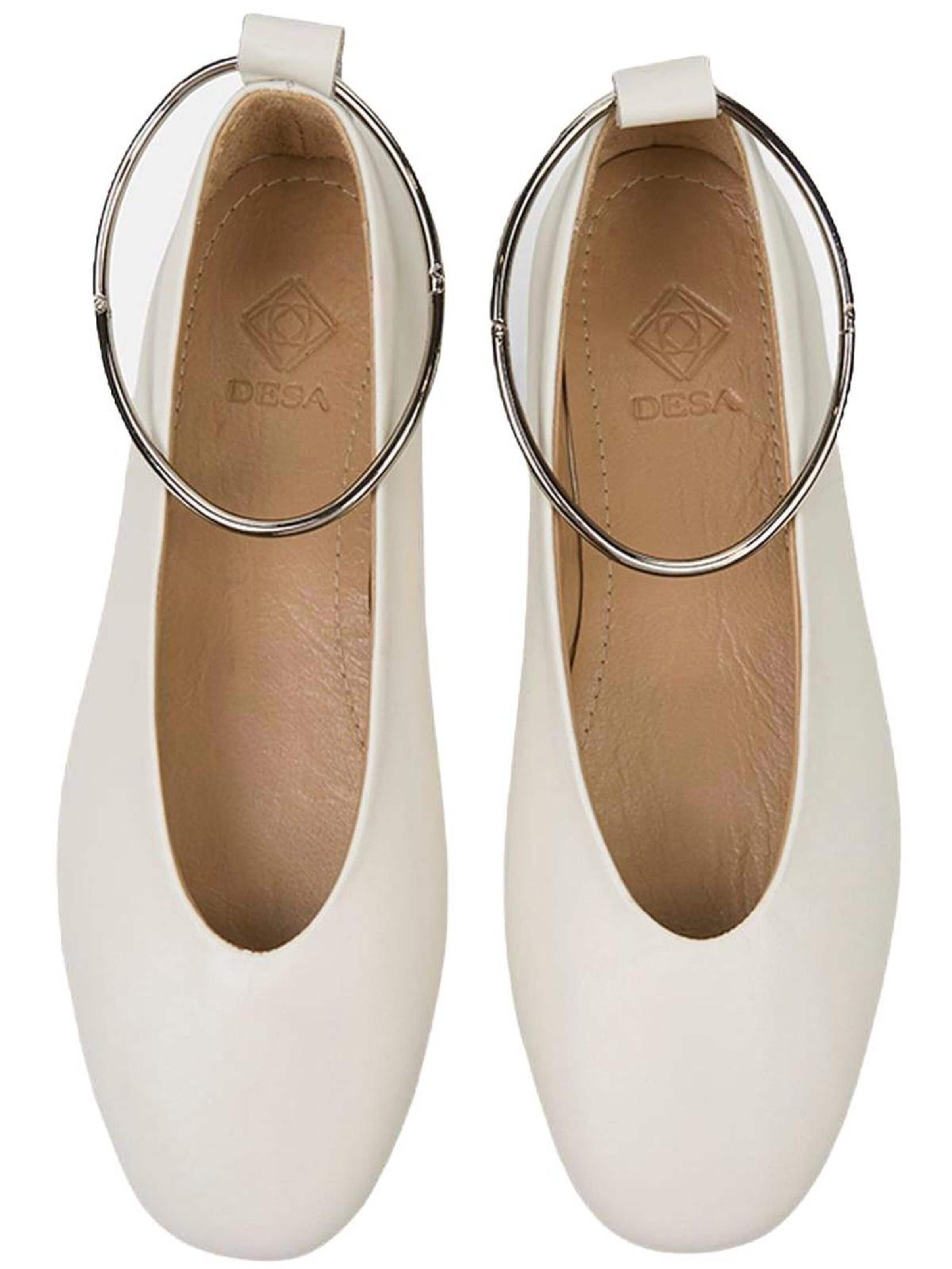 Ballerines 'Ballerinas' Desa en blanc