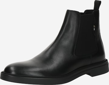 BOSS Chelsea-bootsit 'Calev' värissä musta: etupuoli