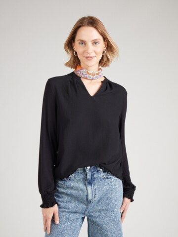 MORE & MORE Blouse in Zwart: voorkant