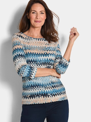 T-shirt Goldner en bleu : devant