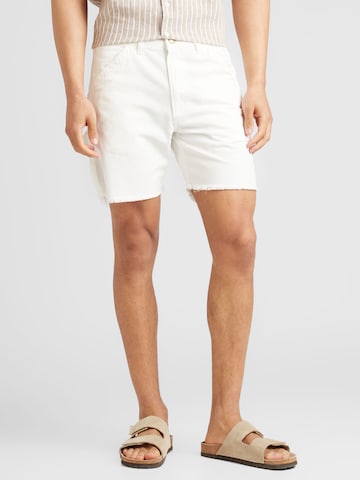 Polo Ralph Lauren Regular Broek in Wit: voorkant