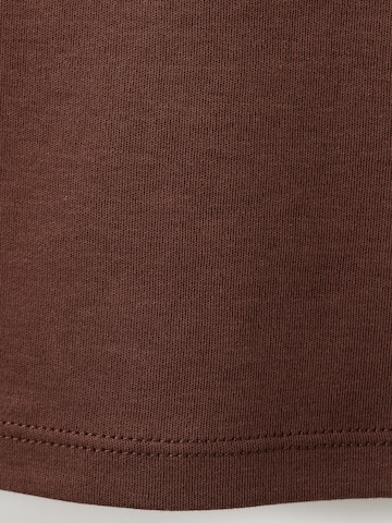 MANGO Majica 'SEVILLA' | rjava barva