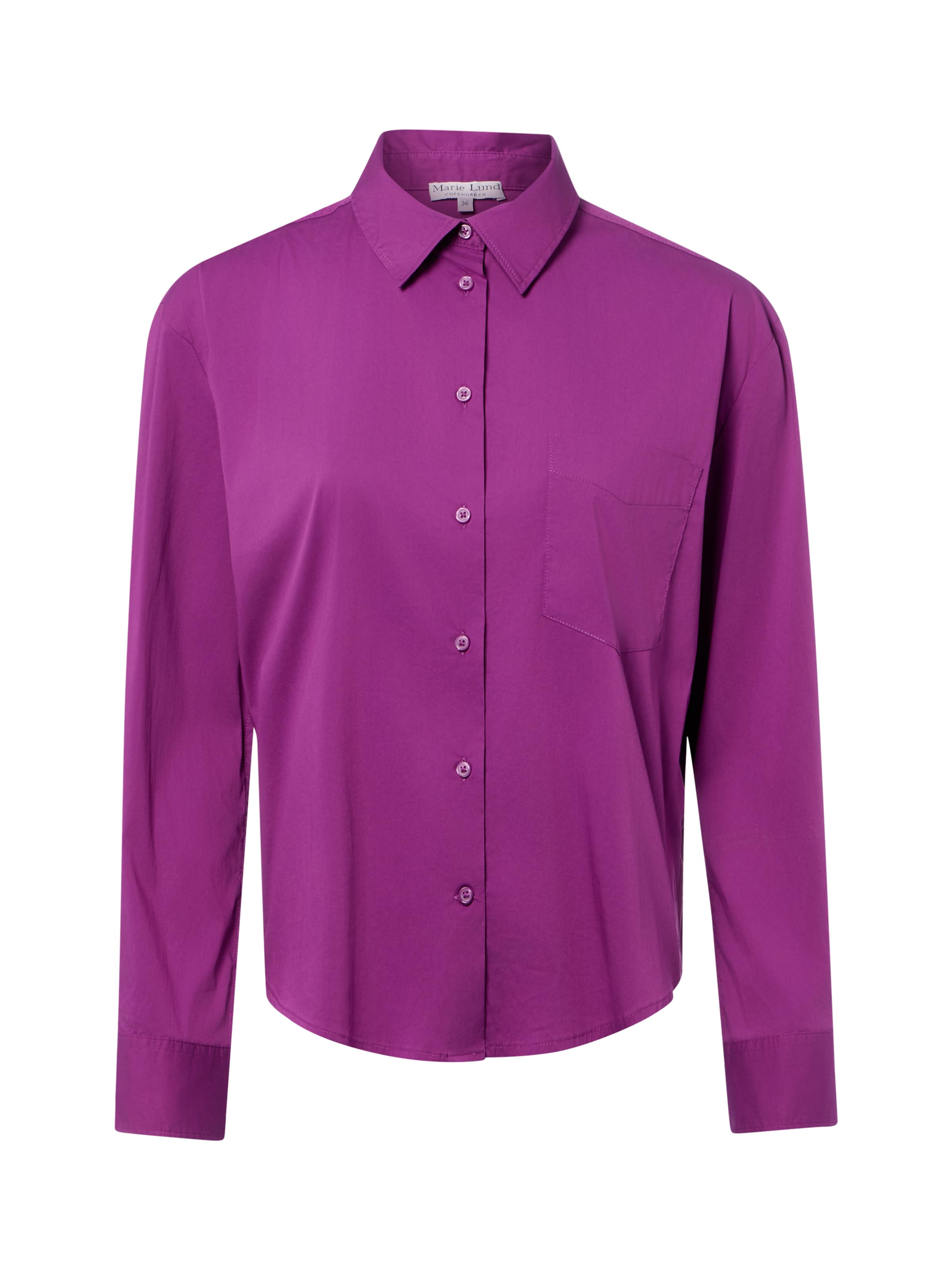 Marie Lund Blouse in Lila: voorkant