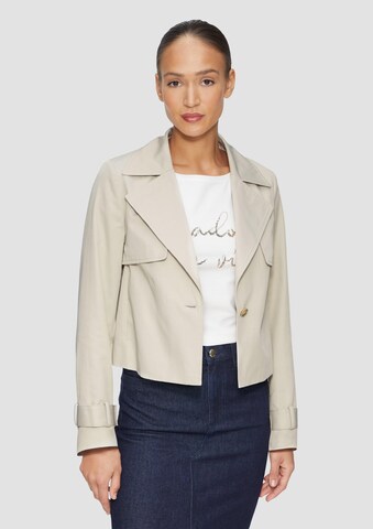 s.Oliver BLACK LABEL Tussenjas in Beige: voorkant