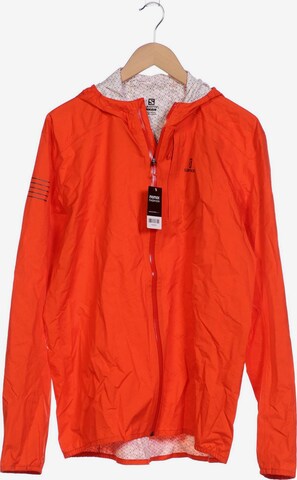 SALOMON Jacket & Coat in XL in Orange: front