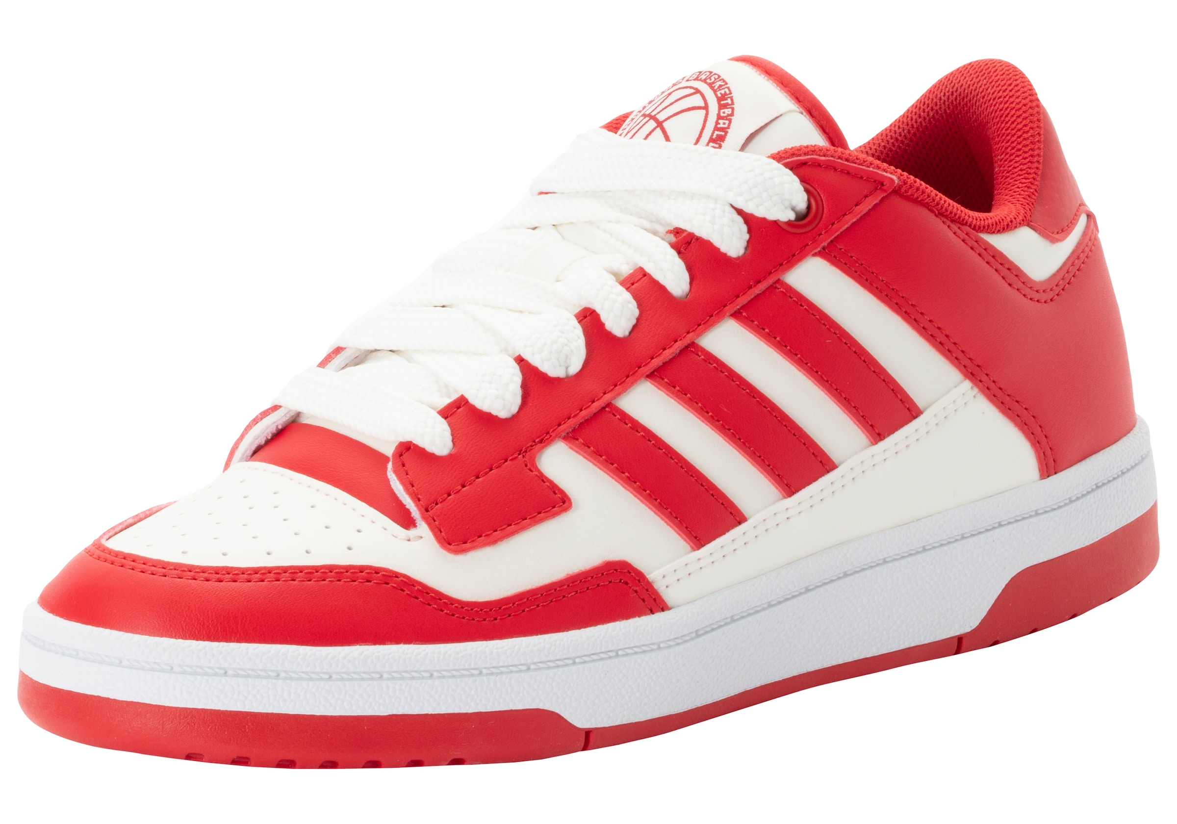 ADIDAS SPORTSWEAR - Zapatillas deportivas bajas 'Rapid Court' en rojo: frente