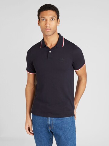 ARMANI EXCHANGE - Camiseta en azul: frente