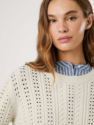 Pull-over 'Candide' Pepe Jeans en blanc