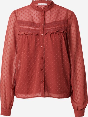 ABOUT YOU Blouse 'Rose' in Rood: voorkant