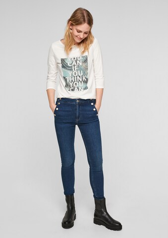 s.Oliver Skinny Jeans in Blau