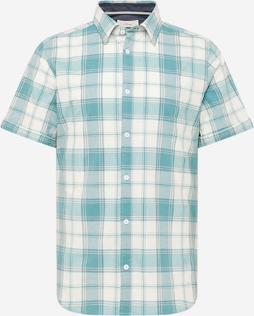 s.Oliver - Ajuste estrecho Camisa en verde: frente