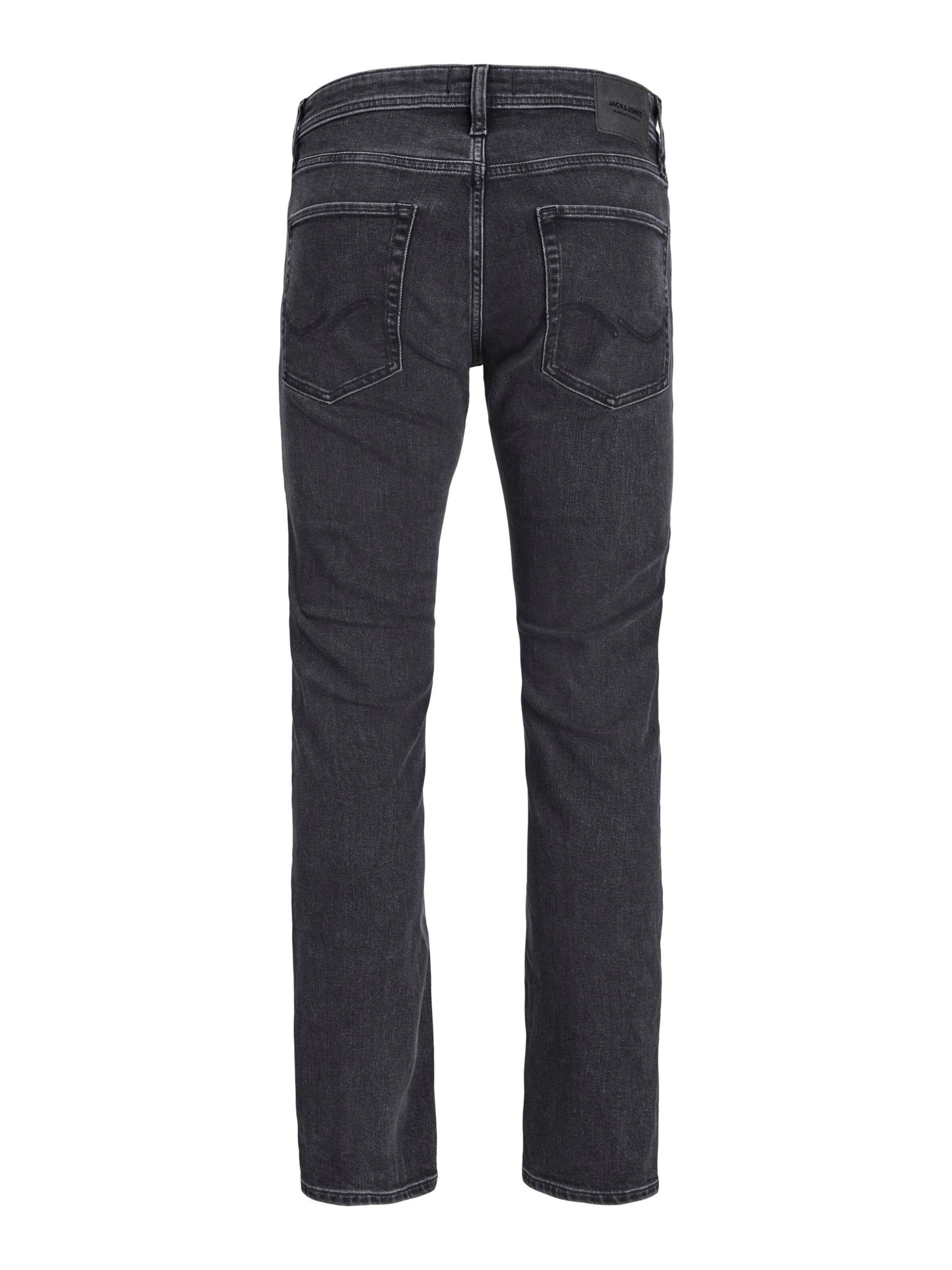 JACK & JONES Regular Jeans 'JJIMike JJOriginal' in Black