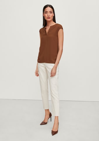 COMMA Blouse in Bruin