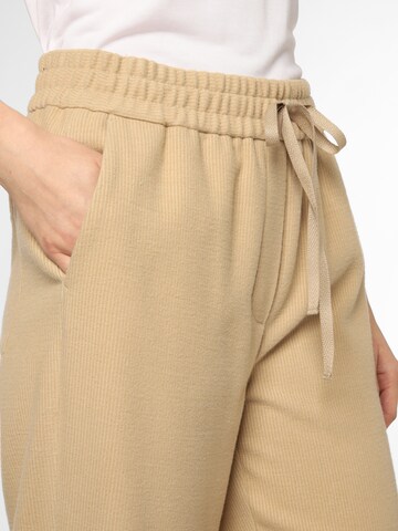 Marie Lund Loosefit Hose in Beige