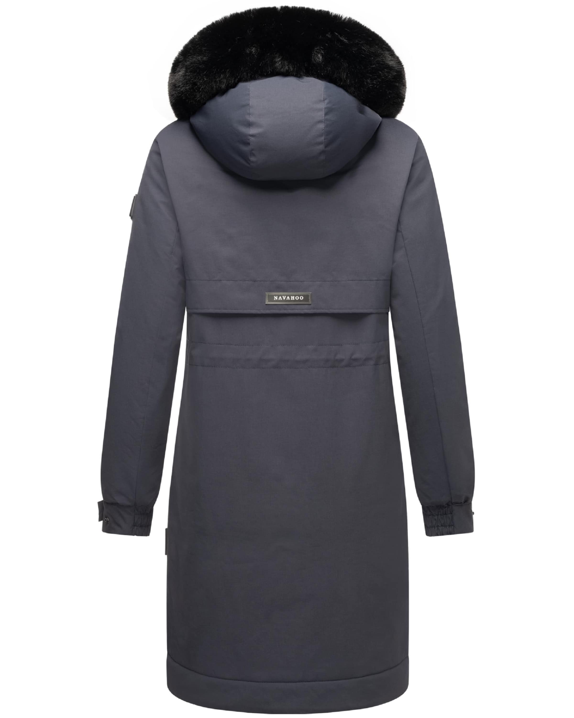 Manteau mi-saison 'Kaltwetterretter' NAVAHOO en bleu