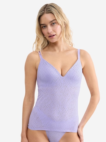Haut ' Blue ZERO Feel Bliss THE UP ' SLOGGI en bleu : devant