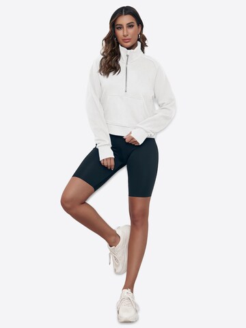 Sweat-shirt Imily Bela en blanc